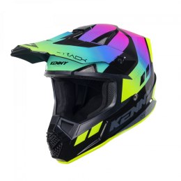 KENNY RACING KASK CROSS ENDURO TRACK GRAPHIC NEON ROZE XL 61 -62 CM