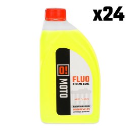 OMOTO ZESTAW 24 SZTUKI PŁYN DO CHŁODNIC 1L O! FLUO XTREME COOL+135 GOTOWY UŻYCIA OLE-001-40 +135 PAKIET