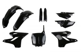 UFO KOMPLET PLASTIKÓW (FULL KIT) Z OSŁONAMI TELESKOPÓW (AMORTYZATORÓW) YAMAHA YZ 125 '15-'21, YZ 250 '15-'21 KOLOR CZARNY (YA319