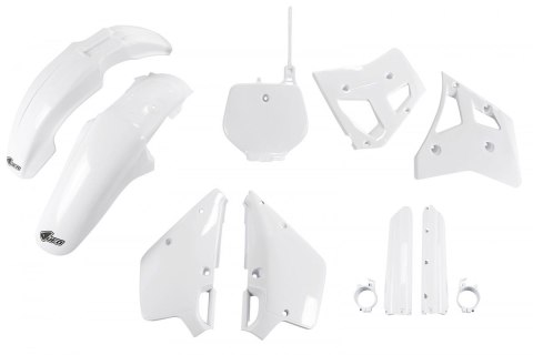 UFO KOMPLET PLASTIKÓW (FULL KIT) Z OSŁONAMI TELESKOPÓW (AMORTYZATORÓW) YAMAHA YZ 250 '92 KOLOR OEM (BIAŁY) (YA291E999)
