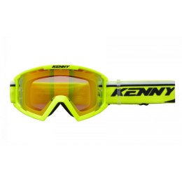 KENNY RACING GOGLE TRACK+ NEON - LENS - FLUO SZYBKA LUSTRO