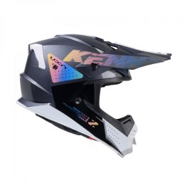 KENNY RACING KASK CROSS ENDURO TRACK GRAPHIC ZOOM KAMELEON XXL 63 -64 CM