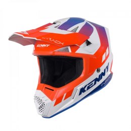 KENNY RACING KASK CROSS ENDURO TRACK KID JUNIOR GRAPHIC PATRIOT L 51 -52 CM