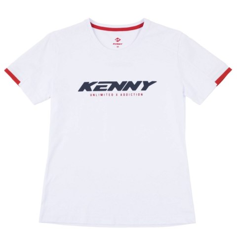 KENNY RACING KOSZULKA DAMSKA T-SHIRT MODEL DREAM KOLOR BIAŁY ROZMIAR S
