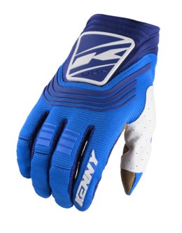 KENNY RACING RĘKAWICE CROSS/ENDURO MODEL TITANIUM BLUE BLUE/WHITE XXXL