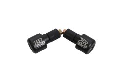 KOŃCÓWKI KIEROWNICY Z LOGO SUZUKI GSXR GSXR 600 / 750 / 1000 / 1300 BLACK