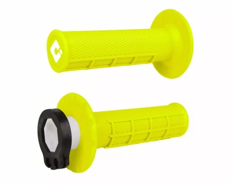 ODI MANETKI OFF ROAD HALF WAFFLE MX V2 LOCK-ON GRIP KOLOR FLUO ŻÓŁTY ODI MANETKI OFF ROAD HALF WAFFLE MX V2 LOCK-ON GRIP KOLOR FLUO ŻÓŁTY