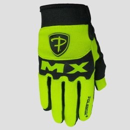 POLEDNIK RĘKAWICE CROSS MX II BABY/JUNIOR/KID DZIECIĘCE ŻÓŁTY FLUO 3