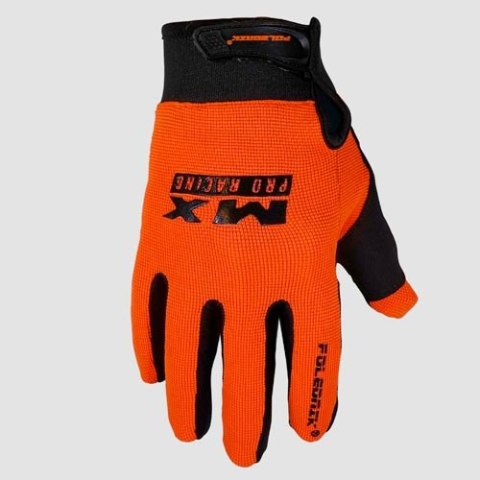 POLEDNIK RĘKAWICE CROSS MODEL MX PRO EVO KOLOR POMARAŃCZOWY ROZMIAR S