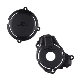 POLISPORT ZESTAW OSŁONA POKRYWY DEKLA ALTERNATORA ORAZ SPRZĘGŁA SHERCO SEF 250 24-25 300 C