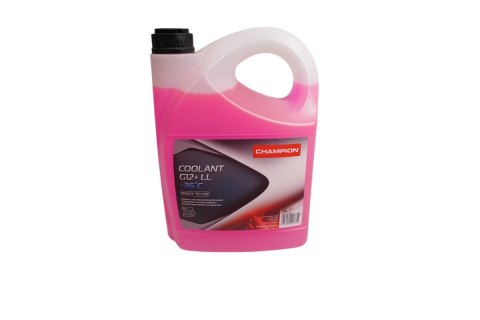 CHAMPION PŁYN DO CHŁODNICY COOLANT G12+ LL -36°C 5L CHAMPION PŁYN DO CHŁODNICY COOLANT G12+ LL -36°C 5L