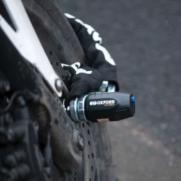 OXFORD ŁAŃCUCH DO MOTOCYKLA CHAIN LOCK DŁUGOSC 1.2 METRA Z ZAPIĘCIEM PATRIOT TRZPIEŃ-14 MM ŚREDN. OCZKA 12