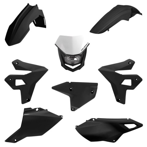 POLISPORT KPL PLASTIKÓW DR-Z 400 DRZ400 00-24 W ZEST. LAMPA PRZÓD RESTYLING