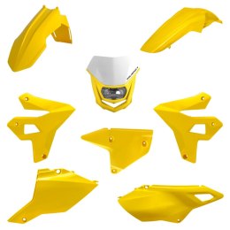 POLISPORT KPL PLASTIKÓW DR-Z 400 DRZ400 00-24 W ZEST. LAMPA PRZÓD RESTYLING