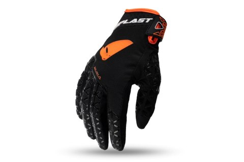 UFO 2024/09 RĘKAWICE MURAI CROSS KOLOR CZARNY / POMARAŃCZOWY FLUO ROZMIAR S - KOLEKCJA 2025