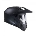 KENNY RACING KASK DUAL ADVENTURE EXTREME SOLID MATT BLACK M 57 -58 CM