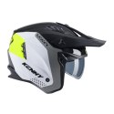 KENNY RACING KASK OTWARTY JET MILES GRAPHIC NEON FLUO L 59 -60 CM