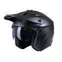 KENNY RACING KASK OTWARTY JET MILES SOLID MATT BLACK BLACK M 57 -58 CM