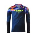 KENNY RACING KOSZULKA CROSS/ENDURO PERFORMANCE BRUSH BLUE/ŻÓŁTY/RED XXXL