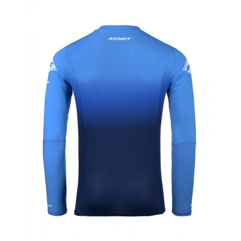 KENNY RACING KOSZULKA CROSS/ENDURO PERFORMANCE GRADIENT BLUE BLUE/WHITE S KENNY RACING KOSZULKA CROSS/ENDURO PERFORMANCE GRADIENT BLUE BLUE/WHITE S