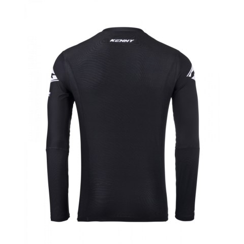 KENNY RACING KOSZULKA CROSS/ENDURO PERFORMANCE SOLID BLACK BLACK/WHITE XL KENNY RACING KOSZULKA CROSS/ENDURO PERFORMANCE SOLID BLACK BLACK/WHITE XL