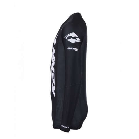 KENNY RACING KOSZULKA CROSS/ENDURO PERFORMANCE SOLID BLACK BLACK/WHITE XXXL KENNY RACING KOSZULKA CROSS/ENDURO PERFORMANCE SOLID BLACK BLACK/WHITE XXXL