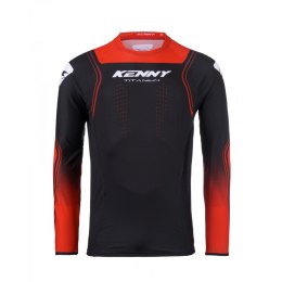 KENNY RACING KOSZULKA CROSS/ENDURO MODEL TITANIUM RED BLACK/RED XXL