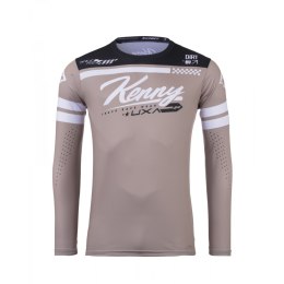 KENNY RACING KOSZULKA CROSS/ENDURO TRACK DIRT DZR BROWN/WHITE/BLACK XXXL