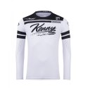 KENNY RACING KOSZULKA CROSS/ENDURO MODEL TRACK DIRT WHITE WHITE/BLACK XXXL