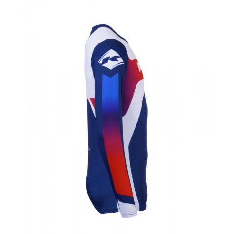 KENNY RACING KOSZULKA CROSS/ENDURO TRACK FOCUS PATRIOT BLUE/WHITE/RED L KENNY RACING KOSZULKA CROSS/ENDURO TRACK FOCUS PATRIOT BLUE/WHITE/RED L