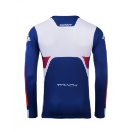 KENNY RACING KOSZULKA CROSS/ENDURO TRACK FOCUS PATRIOT BLUE/WHITE/RED XXL