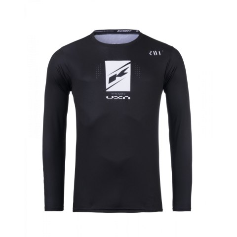 KENNY RACING KOSZULKA CROSS/ENDURO MODEL TRACK RAW BLACK BLACK/WHITE L