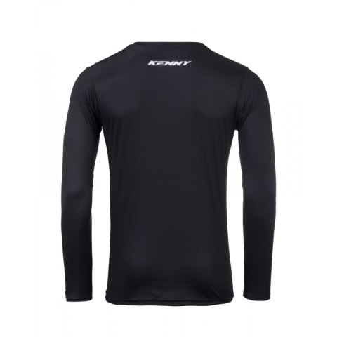 KENNY RACING KOSZULKA CROSS/ENDURO MODEL TRACK RAW BLACK BLACK/WHITE L KENNY RACING KOSZULKA CROSS/ENDURO MODEL TRACK RAW BLACK BLACK/WHITE L