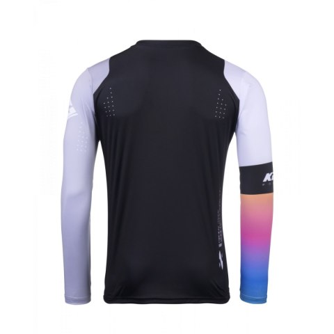 KENNY RACING KOSZULKA CROSS/ENDURO TRACK ZOOM BLACK/WHITE/BLUE/ROZE XL KENNY RACING KOSZULKA CROSS/ENDURO TRACK ZOOM BLACK/WHITE/BLUE/ROZE XL