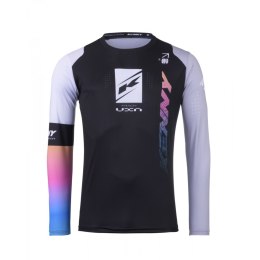 KENNY RACING KOSZULKA CROSS/ENDURO TRACK ZOOM BLACK BLACK/WHITE/BLUE/ROZE M