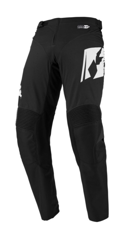 KENNY RACING SPODNIE CROSS/ENDURO PERFORMANCE SOLID BLACK BLACK/WHITE 34