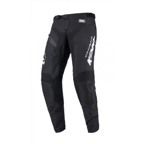 KENNY RACING SPODNIE CROSS/ENDURO MODEL TITANIUM BLACK BLACK/WHITE 32