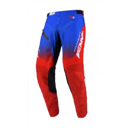 KENNY RACING SPODNIE CROSS/ENDURO MODEL TITANIUM PATRIOT RED/BLUE/WHITE 32