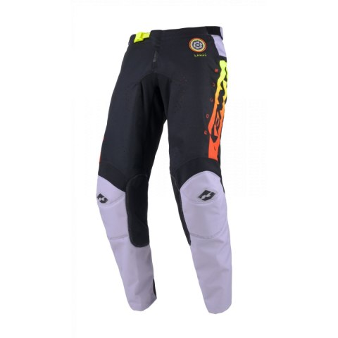 KENNY RACING SPODNIE CROSS/ENDURO MODEL TRACK FOCUS GREY BLACK/GREY/RED 38