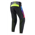 KENNY RACING SPODNIE CROSS/ENDURO TRACK FOCUS NEON GREY/BLACK/ŻÓŁTY/ROZE 28