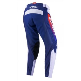 KENNY RACING SPODNIE CROSS/ENDURO TRACK FOCUS PATRIOT BLUE/RED/WHITE 38