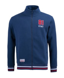 KENNY RACING BLUZA MODEL ACADEMY CARDIGAN KOLOR NIEBIESKI ROZMIAR XXL