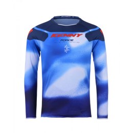 KENNY RACING KOSZULKA CROSS/ENDURO MODEL FORCE FOG BLUE BLUE/RED XL