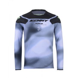 KENNY RACING KOSZULKA CROSS/ENDURO FORCE FOG NEON GREEN BLACK/GREY XXL