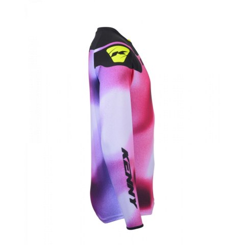 KENNY RACING KOSZULKA CROSS/ENDURO FORCE FOG NEON YELLOW ROZE/WHITE/BLACK M KENNY RACING KOSZULKA CROSS/ENDURO FORCE FOG NEON YELLOW ROZE/WHITE/BLACK M
