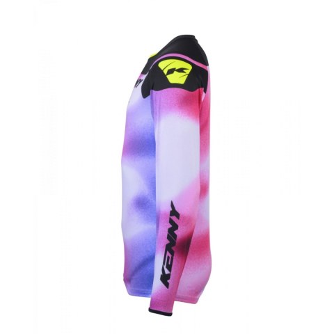 KENNY RACING KOSZULKA CROSS/ENDURO FORCE FOG NEON YELLOW ROZE/WHITE/BLACK M KENNY RACING KOSZULKA CROSS/ENDURO FORCE FOG NEON YELLOW ROZE/WHITE/BLACK M