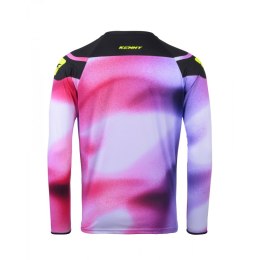 KENNY RACING KOSZULKA CROSS/ENDURO FORCE FOG NEON YELLOW ROZE/WHITE/BLACK S