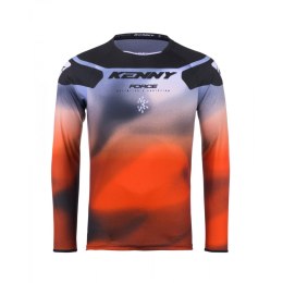 KENNY RACING KOSZULKA CROSS/ENDURO FORCE FOG ORANGE ORANGE/BLACK/GREY L