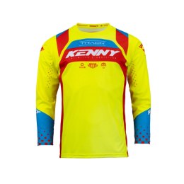 KENNY RACING KOSZULKA CROSS ENDURO TRACK KID JUNIOR NEON XXXXS