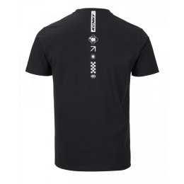 KENNY RACING KOSZULKA T-SHIRT MODEL META BLACK KOLOR CZARNY/BIAŁY ROZMIAR S